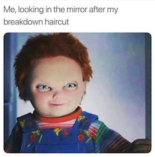 Horror meme Chucky