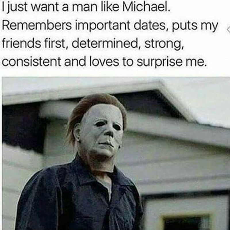 horror meme Michael Myers