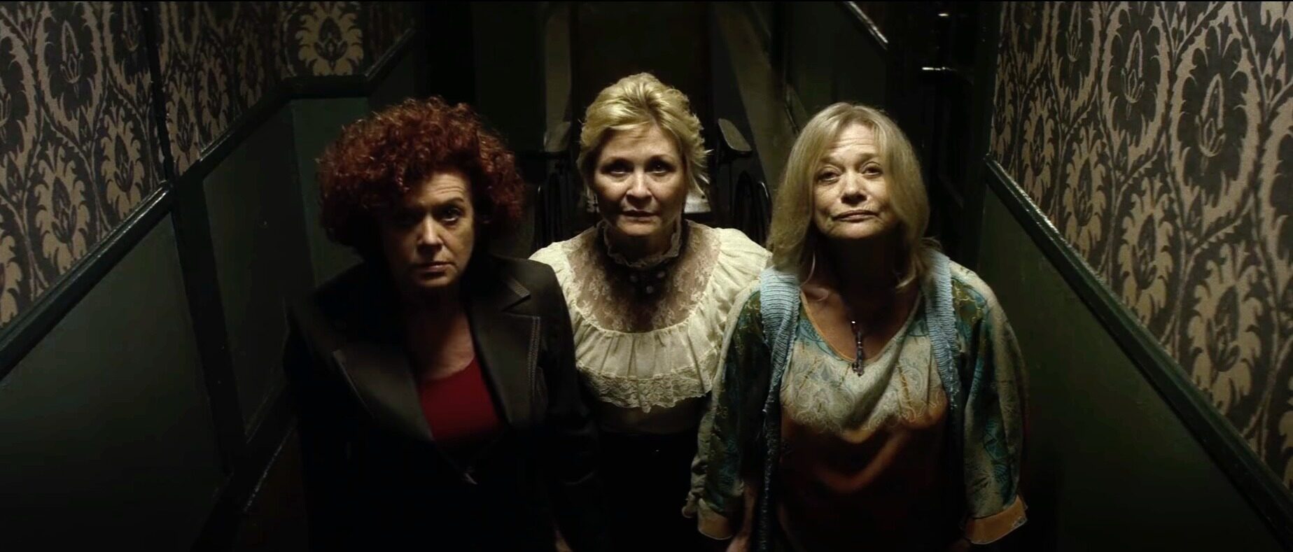Meg Foster as Margaret Morgan Patricia Quinn as Megan Dee Wallace as Sonny in The Lords of Salem