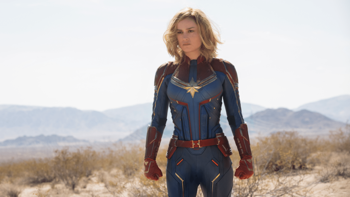 Brie Larson as Carol Danvers/Captain Marvel, Captain Marvel (2019)