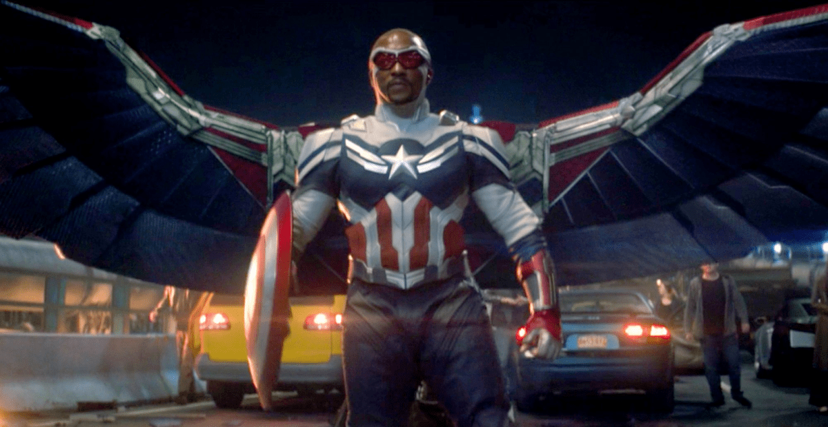 Anthony Mackie as the Falcon/Captain America, The Falcon and the Winter Soldier (2021)