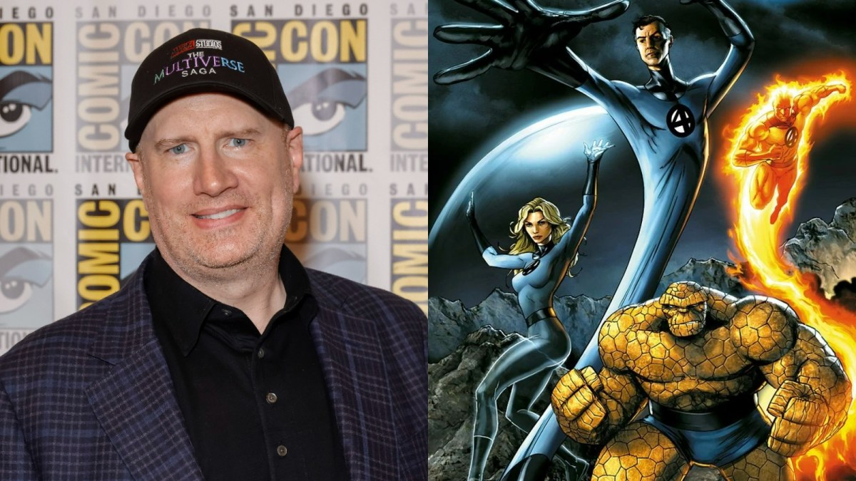 Kevin Feige attends SDCC 2022/Fantastic Four from Marvel Comics