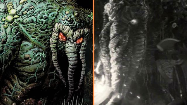 Man-Thing was a series of practical effects