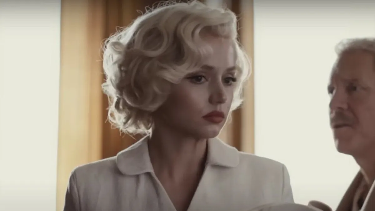 Ana de Armas as Marilyn Monroe Blonde