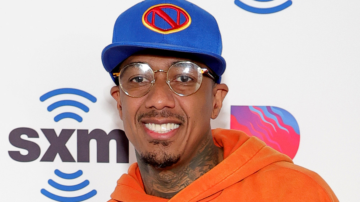 Nick Cannon attends day 3 of SiriusXM At Super Bowl LVI on February 11, 2022 in Los Angeles, California.