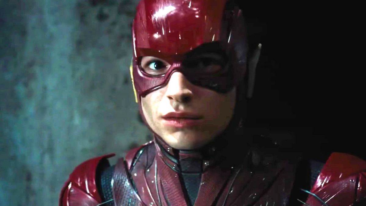Ezra Miller appearance on The Flash red carpet speculation