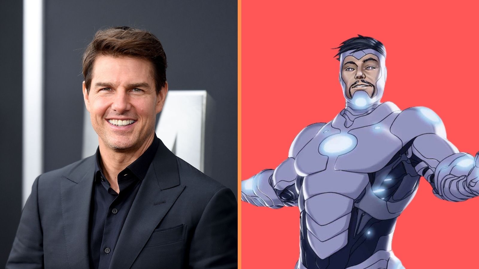 Tom Cruise as Iron Man fan art