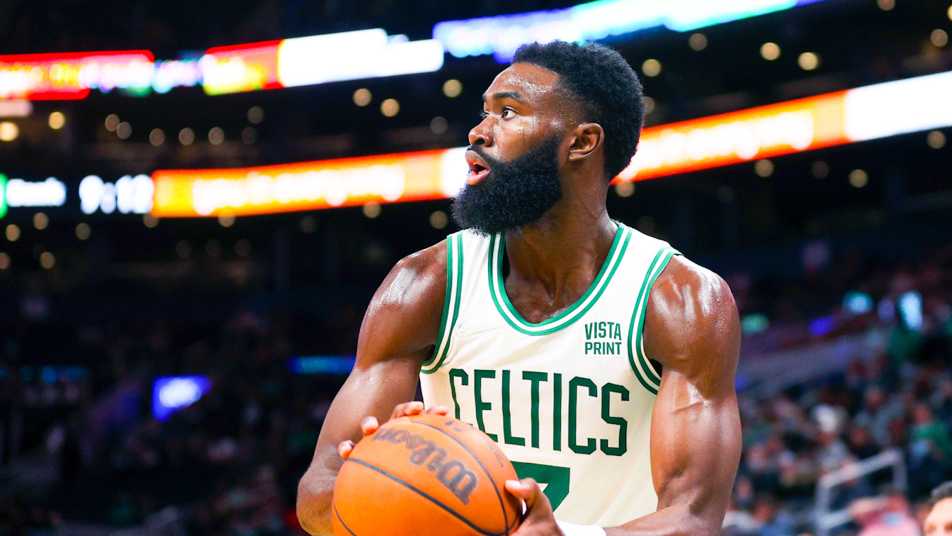 Celtics’ guard Jaylen Brown defends position with Ye’s agency
