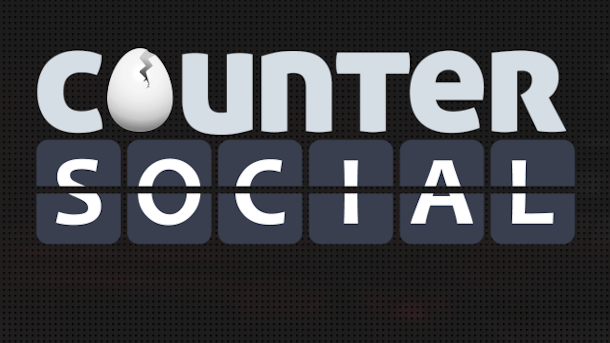 Counter social logo home page