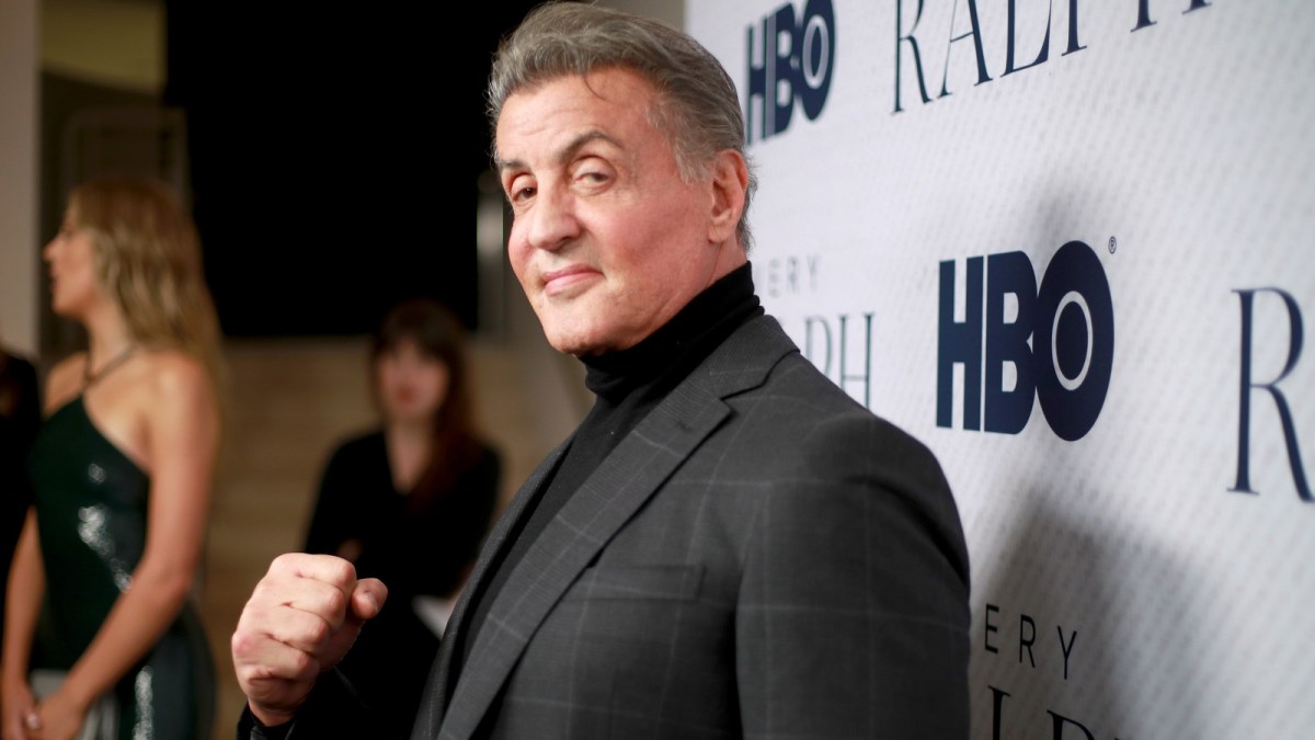 Sylvester Stallone attends "Very Ralph" premiere in 2019
