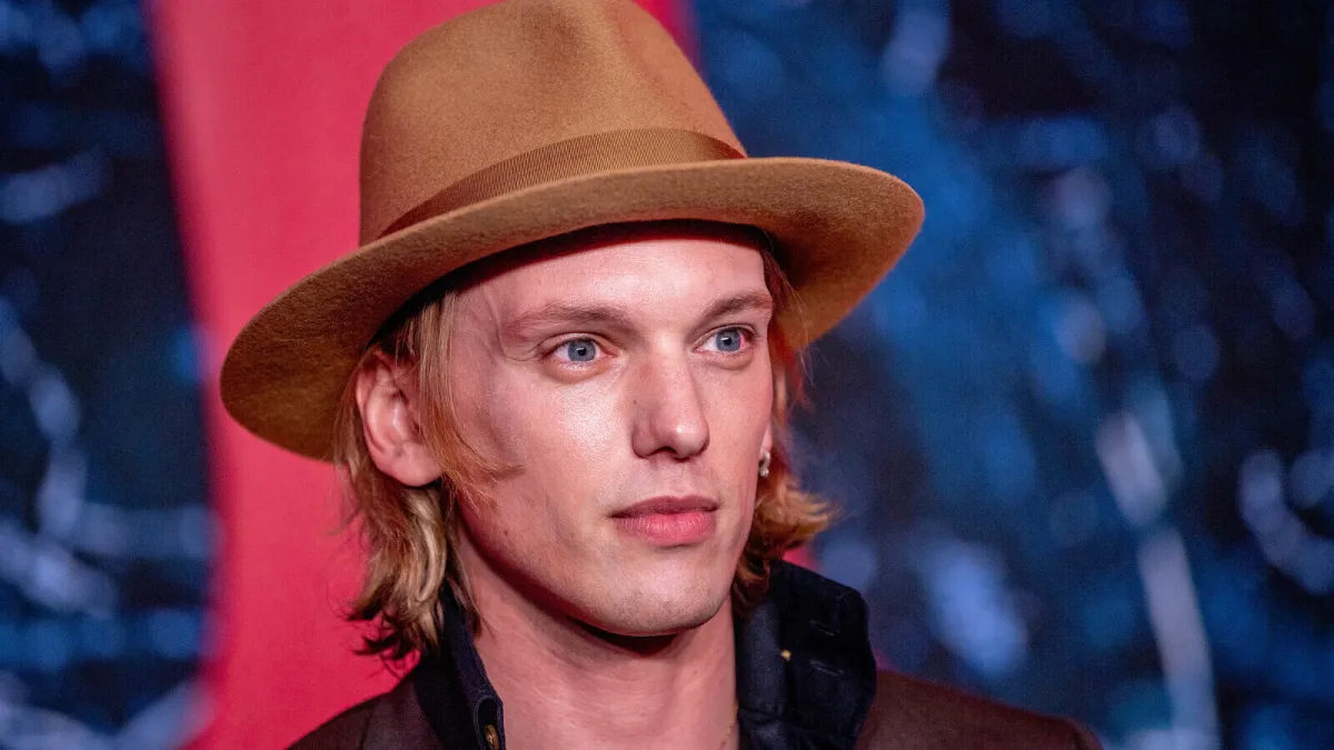 Jamie Campbell Bower at the 'Stranger Things' season 4 premiere