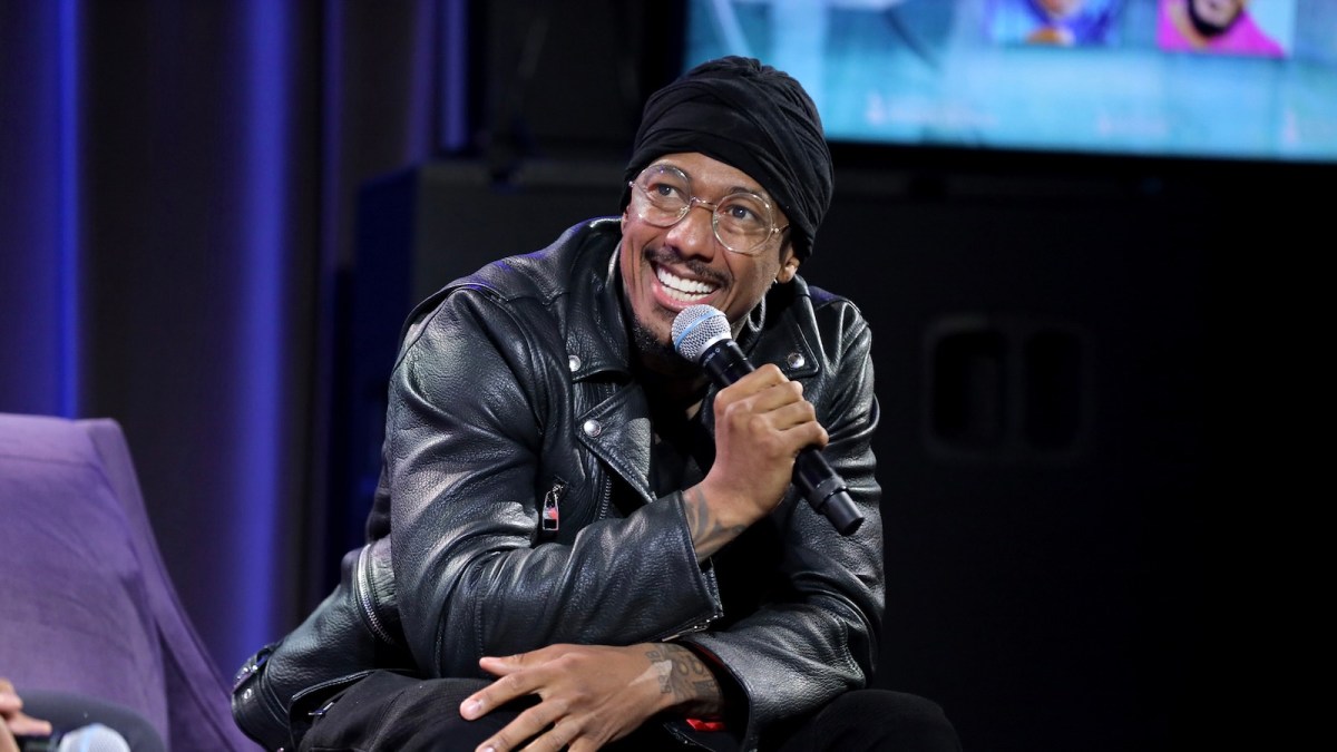 Nick Cannon speaks onstage at Hip Hop & Mental Health: Facing The Stigma Together at The GRAMMY Museum on June 25, 2022 in Los Angeles, California.