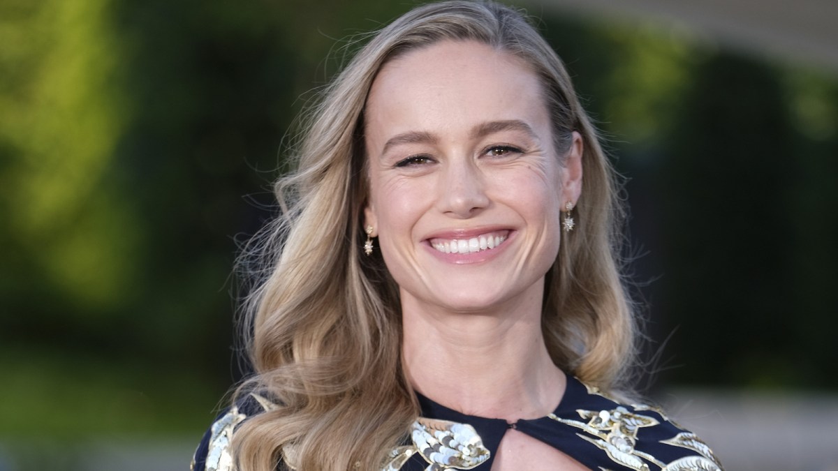 Brie Larson attends Marvel Avengers Campus opening ceremony at Disneyland Paris