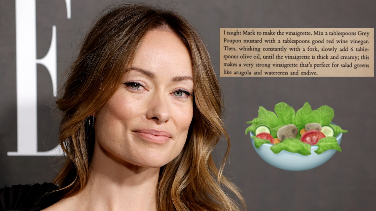 Olivia Wilde Shares Salad Recipe Amid Jason Sudeikis and Harry Styles