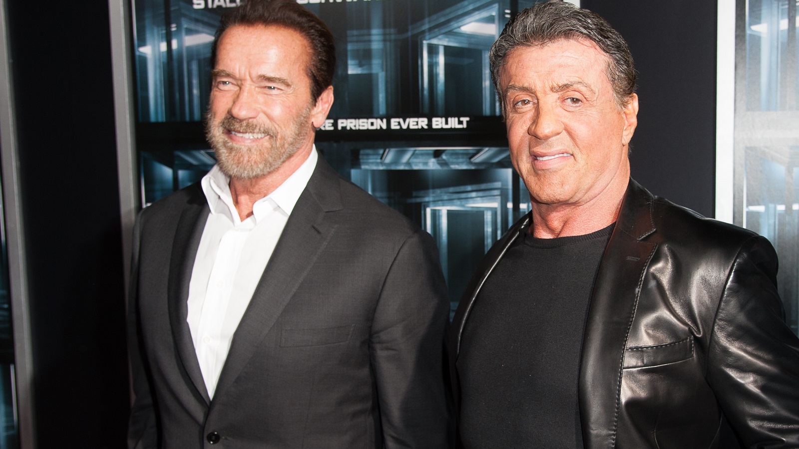 Arnold Schwarzenegger and Sylvester Stallone Reunite to Carve Pumpkins