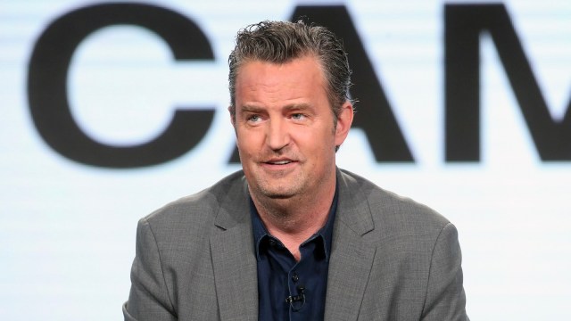 Matthew Perry of the television show 'The Kennedys - After Camelot' speaks onstage during the REELZChannel portion of the 2017 Winter Television Critics Association Press Tour at the Langham Hotel on January 13, 2017 in Pasadena, California