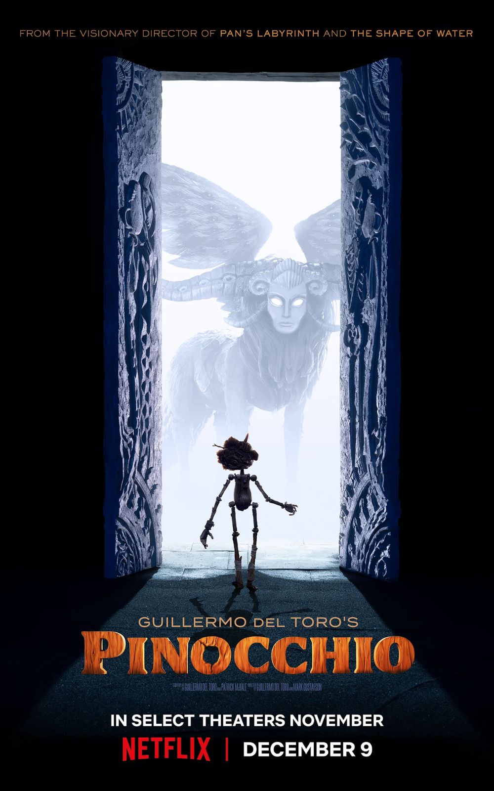 Guillermo Del Toro's Pinocchio poster Netflix
