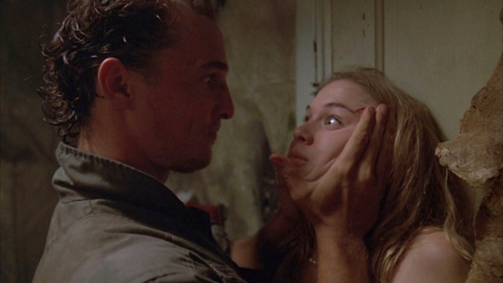 Matthew McConaughey and Renée Zellweger in The Texas Chainsaw Massacre: The Next Generation