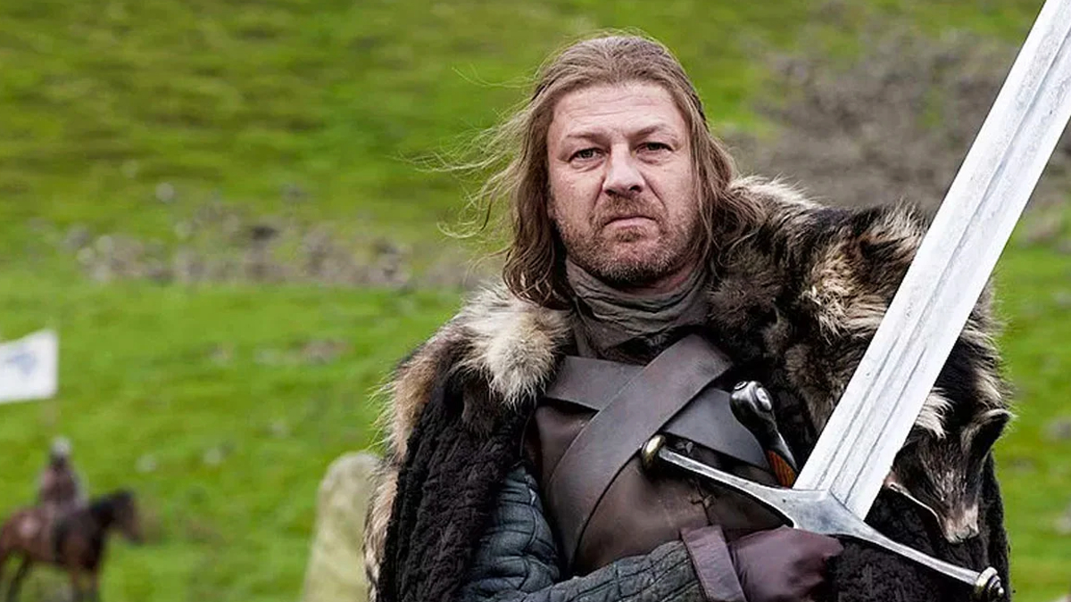 Ned Stark played by Sean Bean