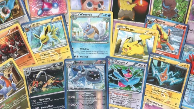 Pokémon cards assortment