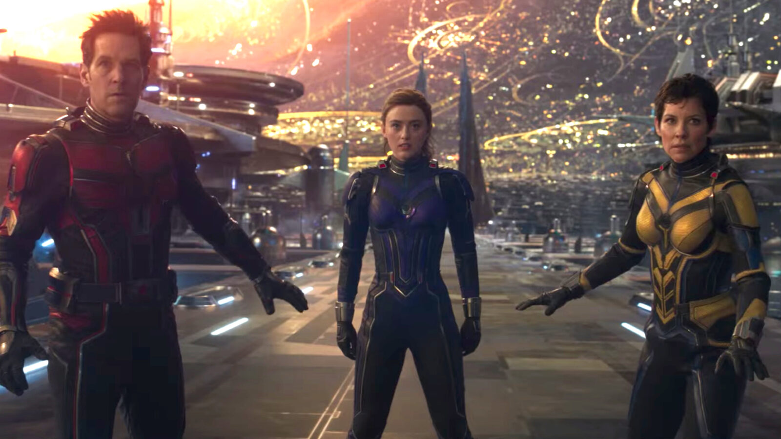 Scott, Cassie, and Hope Ant-Man and the Wasp: Quantumania