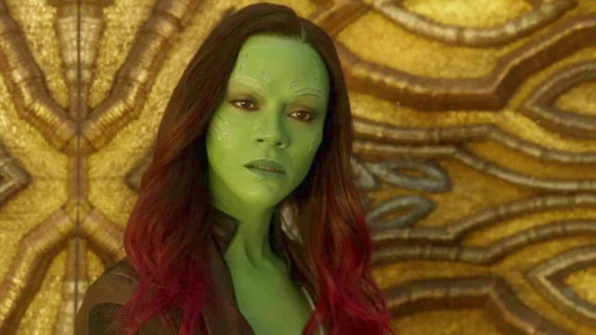 Zoe Saldana como Gamora
