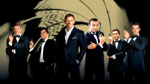 all James Bond actors