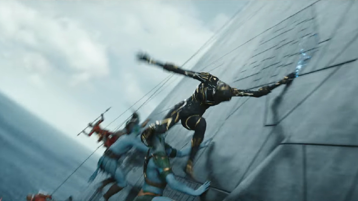 An action-packed new teaser for ‘Black Panther: Wakanda Forever’ showcases whales, guns, spears, and claws