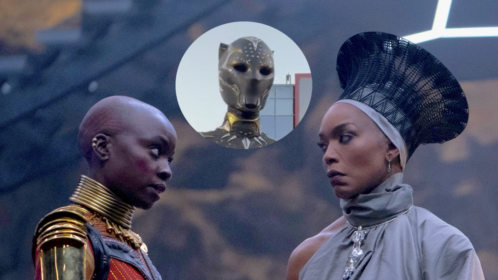 black panther bald lady