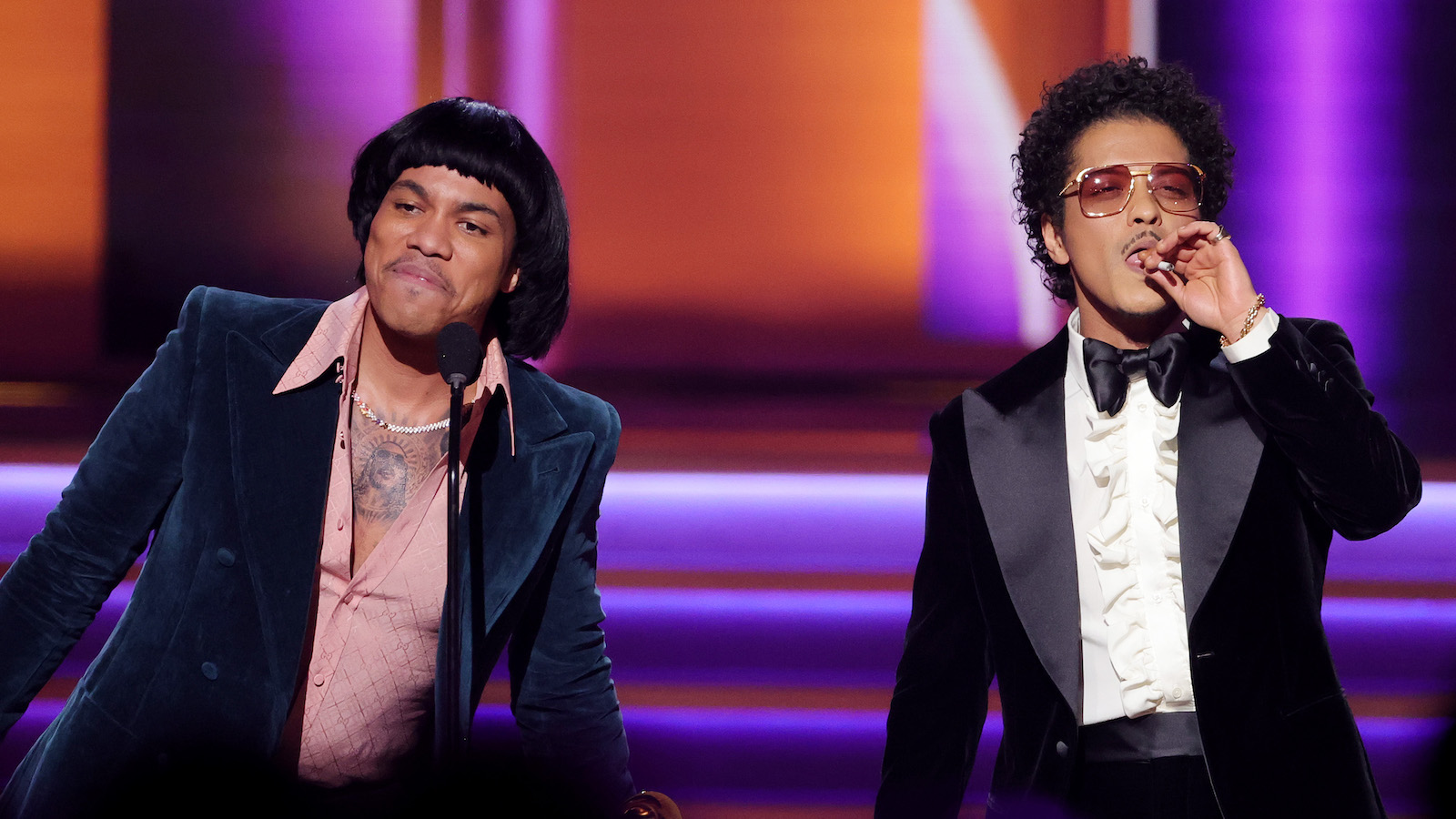 Bruno Mars and Anderson .Paak's Silk Sonic Withdraws Album From Grammy  Consideration