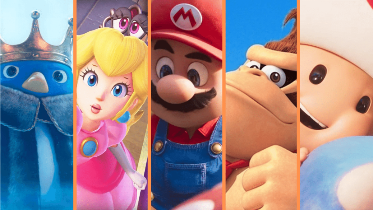 Characters in The Super Mario Bros. Movie