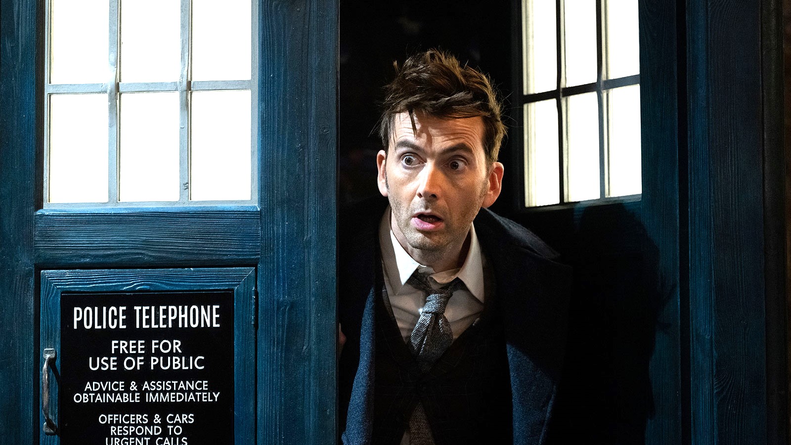 David Tennant as the Doctor in 'Doctor Who'