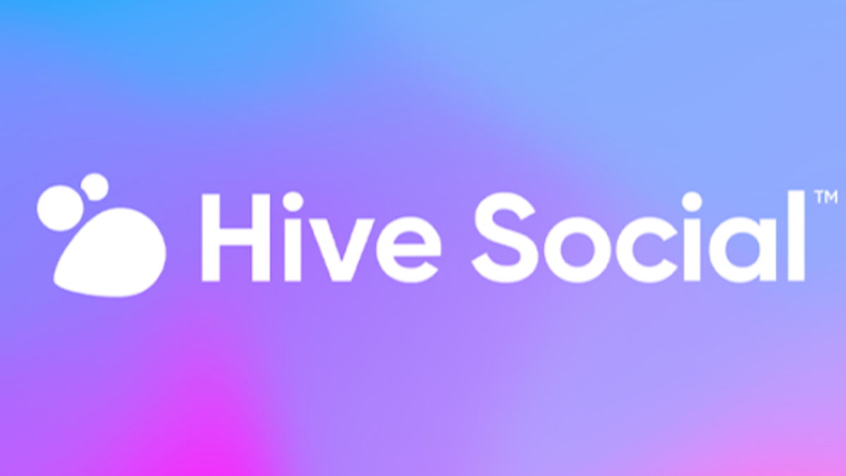 Hive Social logo home page