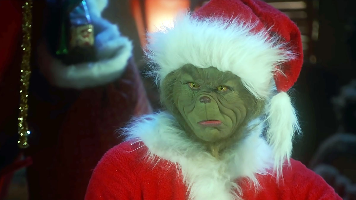 Jim Carrey em Como o Grinch roubou o Natal