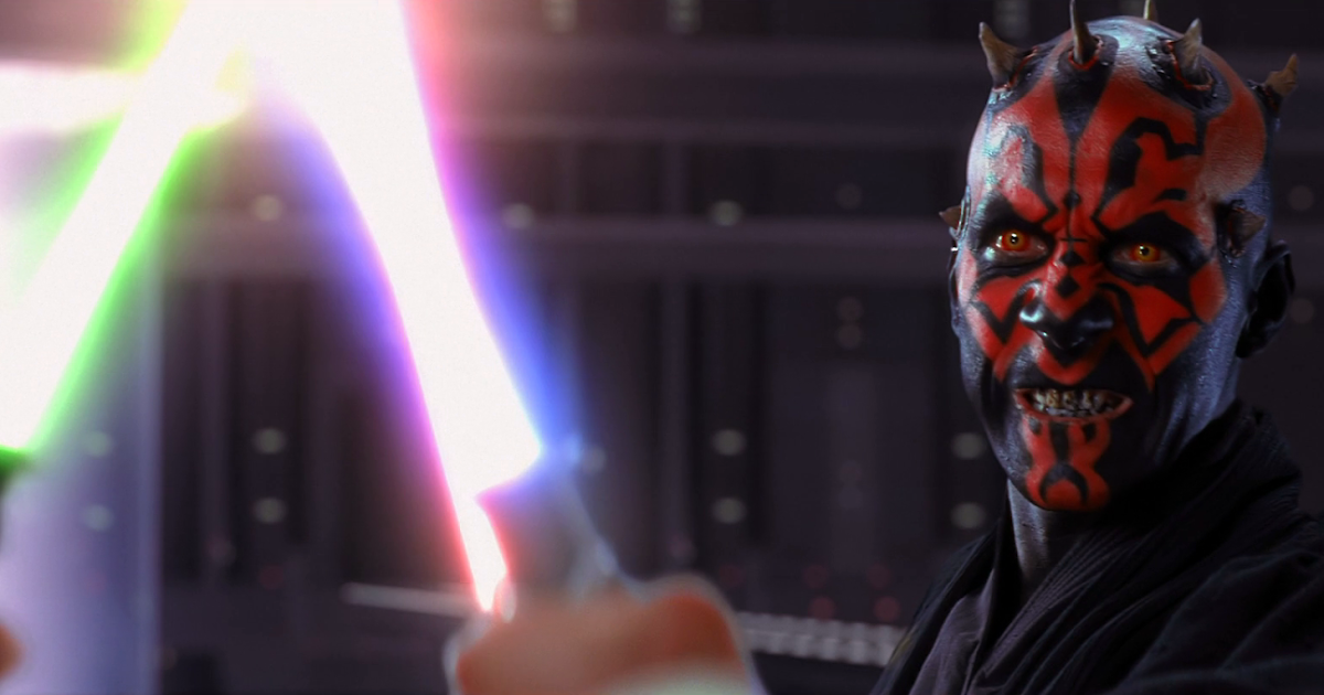 Darth Maul’s reasons for not using Force lightning come under hilarious scrutiny