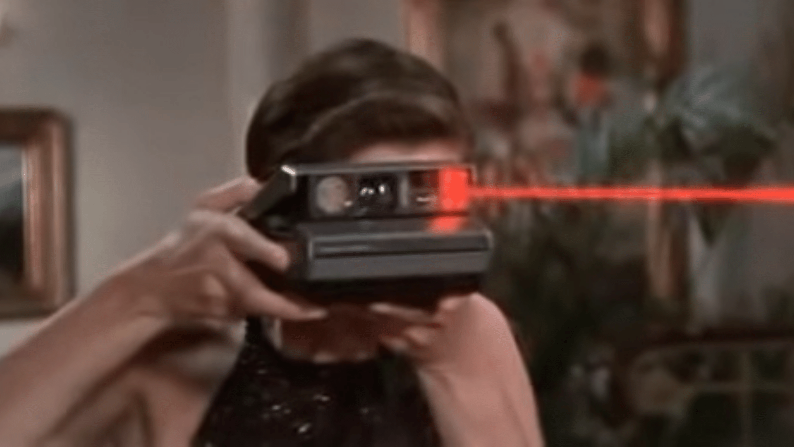 James Bond Laser Polaroid