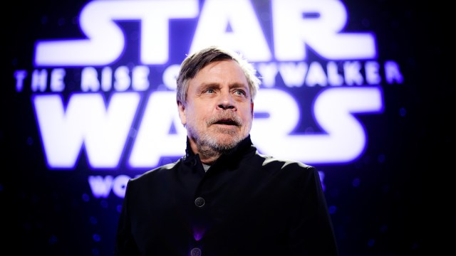 Mark Hamill attends the Premiere of Disney's "Star Wars: The Rise Of Skywalker" on December 16, 2019 in Hollywood, California.