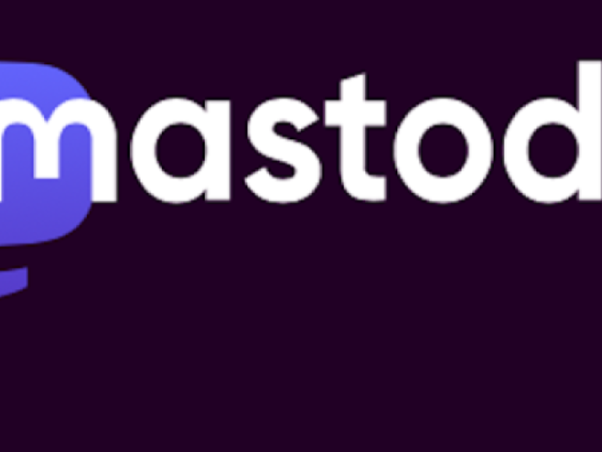 Mastodon Logo Home Page
