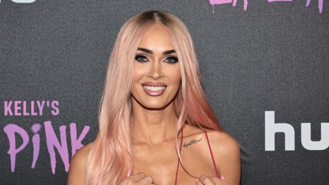 Megan Fox attends "Machine Gun Kelly's Life In Pink" premiere at on June 27, 2022 in New York City.