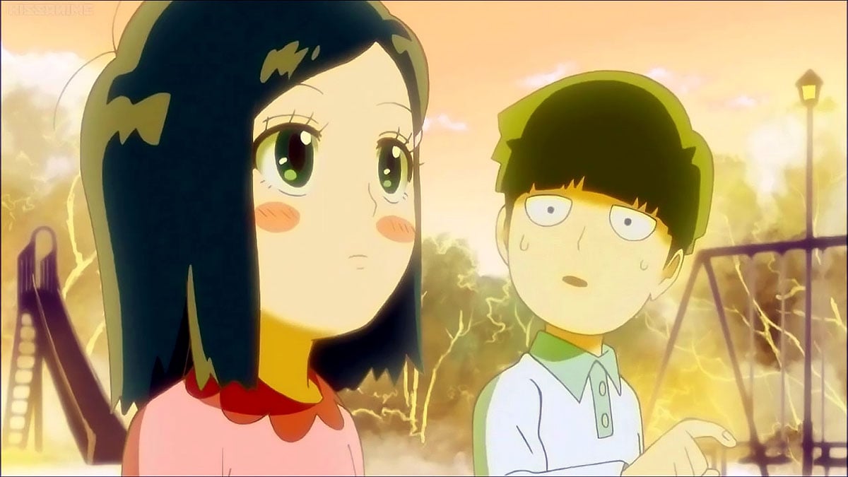 Mob Psycho's Shigeo and Tsubomi