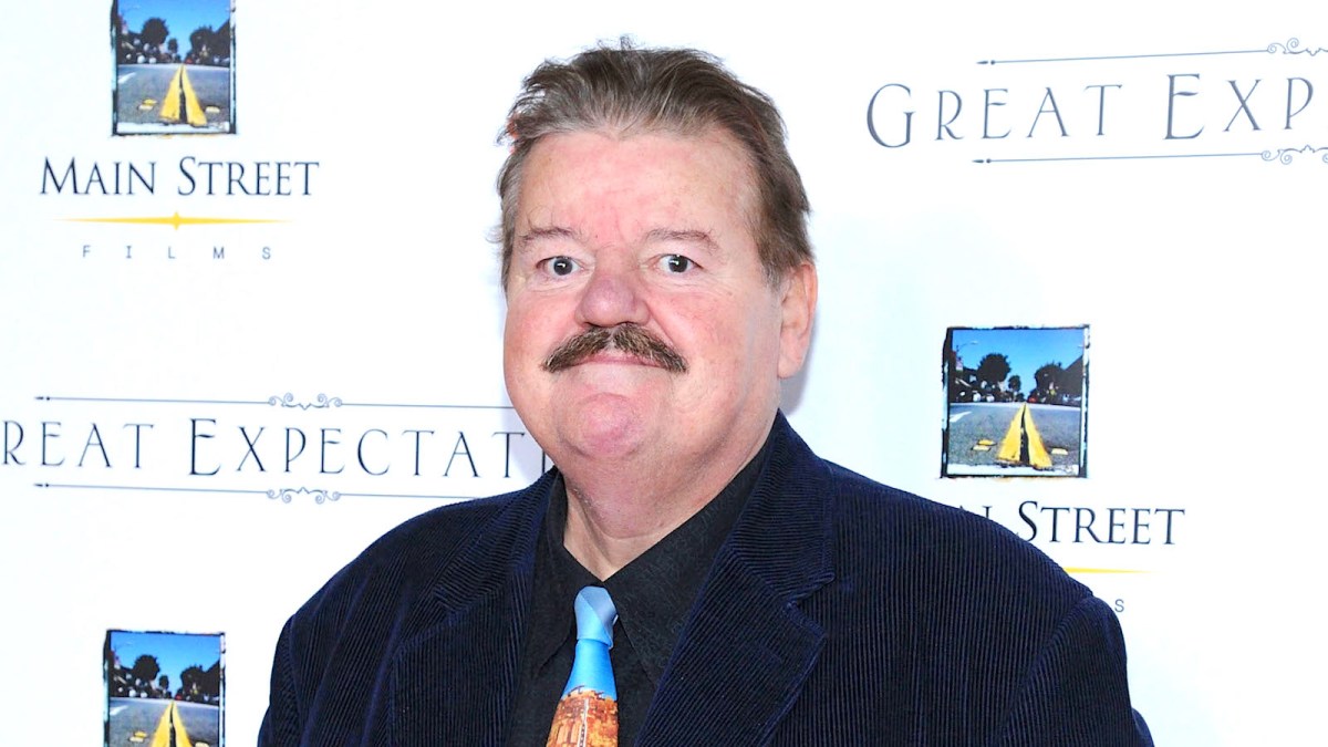 Robbie Coltrane at the New York premiere of 'Charles Dickens' Great Expectations'