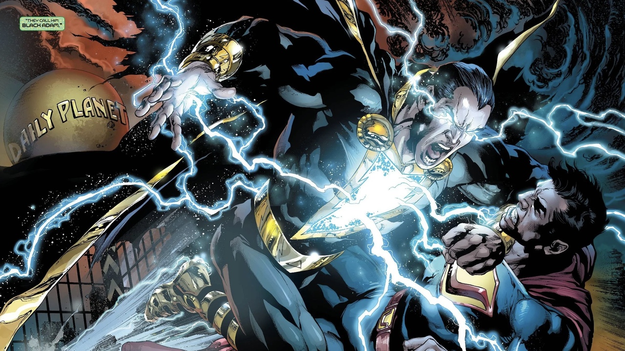 The brief comic book history of Black Adam vs. Superman