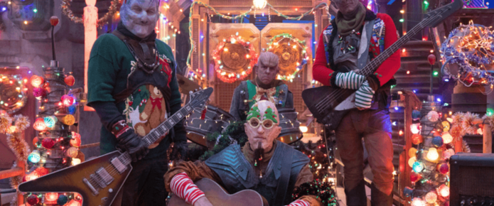Who is the band in the ‘Guardians of the Galaxy Holiday Special’ and is it a real group?