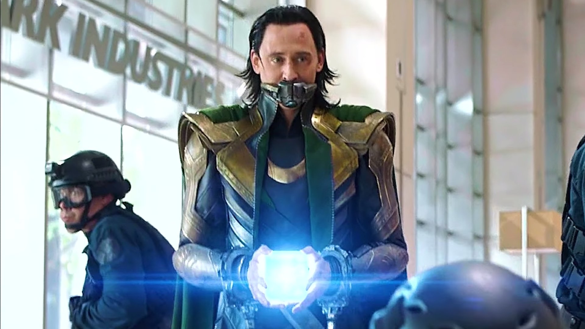 Loki with the Tesseract