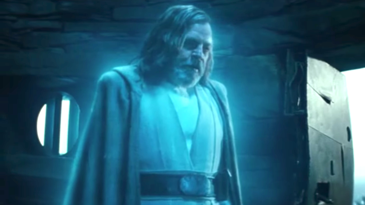 Force ghost Luke Skywalker