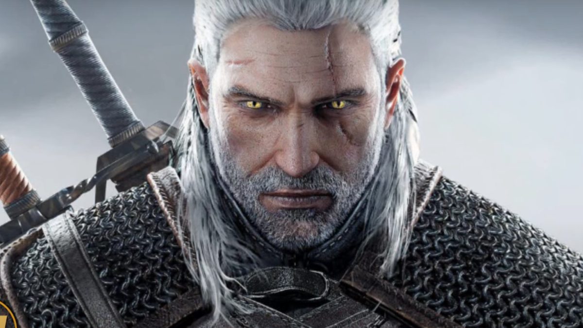 Geralt in The Witcher.