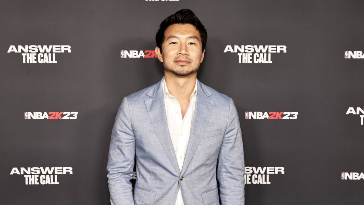 Simu Liu attends the NBA 2K23 Launch Event at Rolling Greens on September 07, 2022 in Los Angeles, California. (Photo by Greg Doherty/Getty Images for 2K)