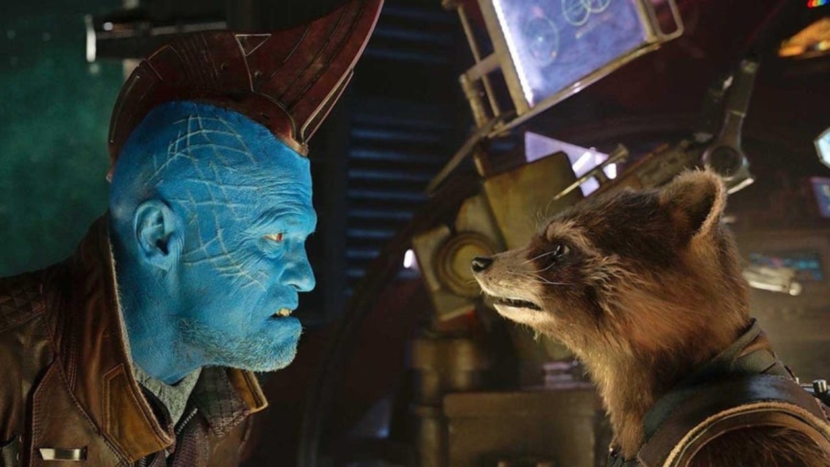 Yondu and Rocket Raccoon from Guardians of the Galaxy 2