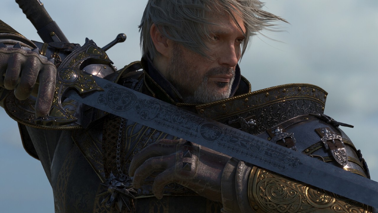 Mads Mikkelsen as The Witcher