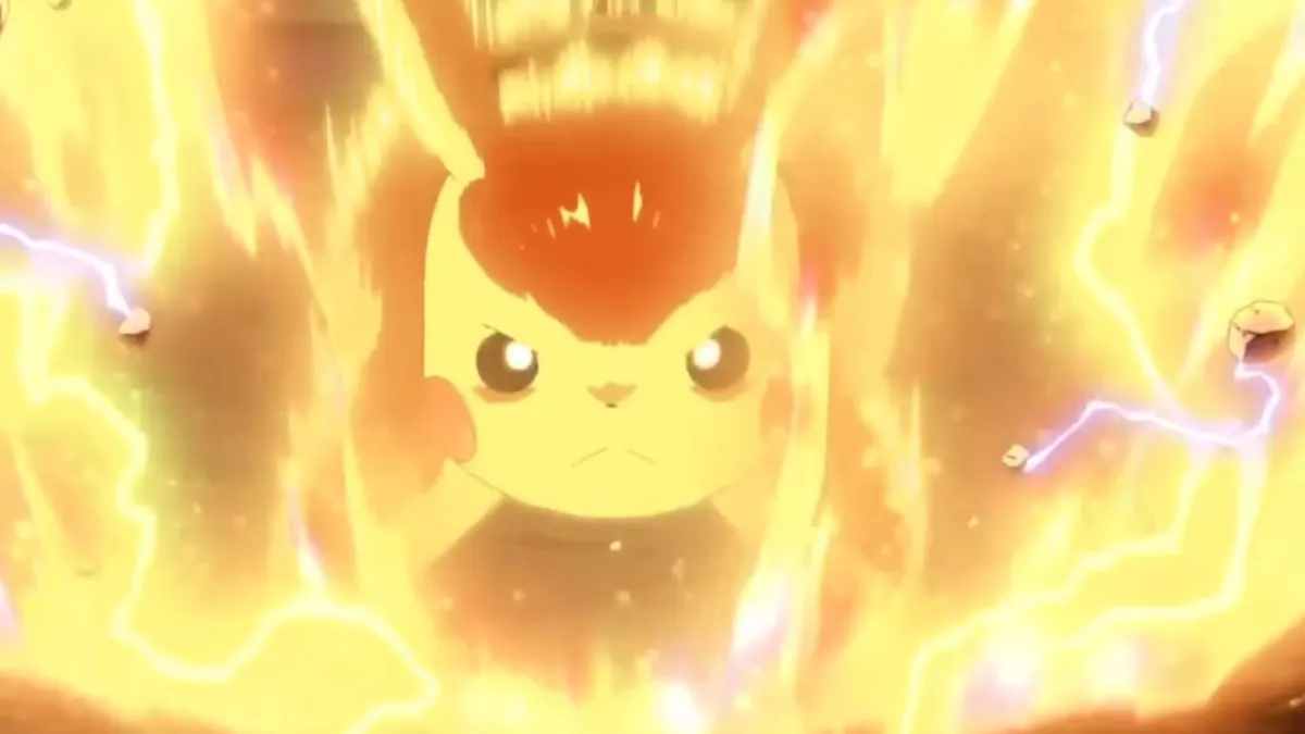 Pikachu Ash vs Leon Pokemon